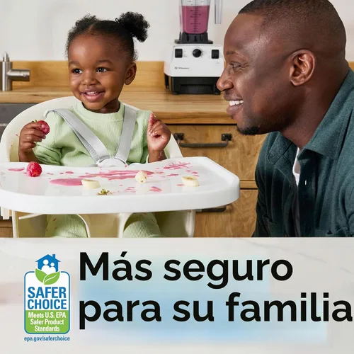 Vista 7 de Seventh Generation Limpiador Multiusos, Transparente y Sin Fragancia, Corta Grasa, 23 onzas líquidas