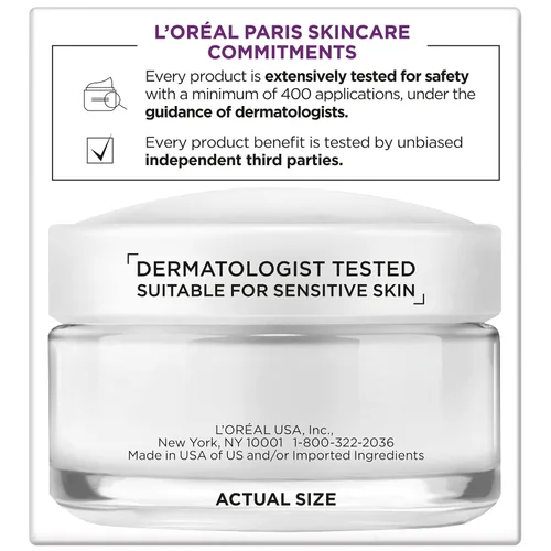 Vista 5 de L'Oreal Paris Wrinkle Expert 55+ - Hidratante facial antienvejecimiento con calcio, no graso, adecuado para pieles sensibles, 1.7 onzas líquidas
