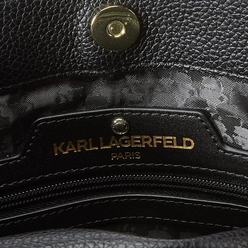 Vista 5 de Karl Lagerfeld Paris Bolso Hobo para mujer, WtBk Multi, talla única de EE. UU, WtBk Multi