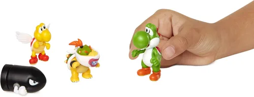Vista 3 de World of Nintendo Super Mario 2.5" Bullet Bill Mini figura