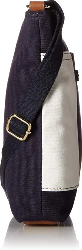 Vista 3 de Tommy Hilfiger Bolso cruzado de lona con bandera TH para mujer