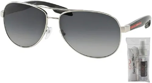 Vista 2 de Prada PS53PS - Gafas de sol piloto para hombre incluye kit de cuidado de gafas