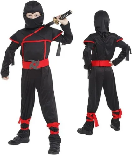 Vista 3 de Disfraces de Shanghai Story Stealth Ninja bebé Costume para Niños