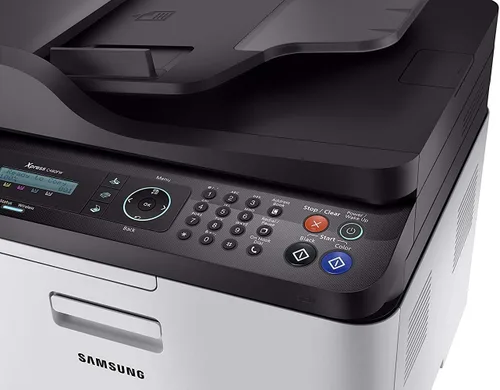 Vista 9 de Samsung Xpress SL-C480FW/XAA impresora láser a color inalámbrica multifunción
