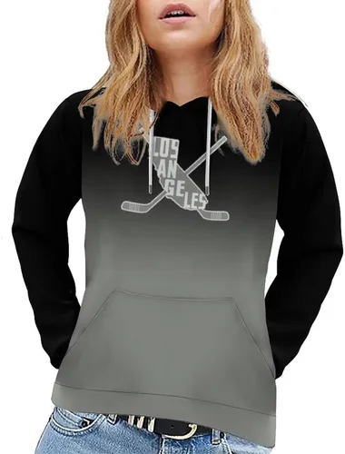 Vista 2 de Custom Hockey City Map Gradient Hoodies-Personalized Name Number Hooded Sweatshirts Hockey Fans Gifts for Men,Women,Youth