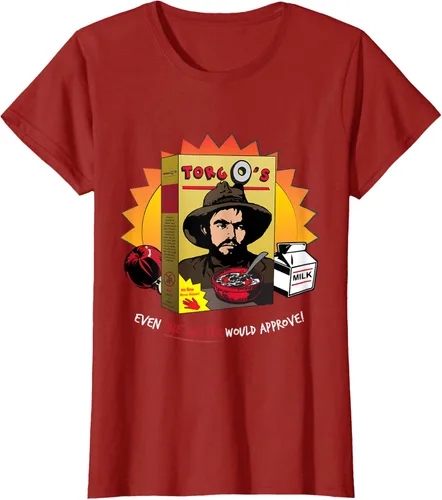 Vista 50 de Torgo Camiseta de película de culto de cereales, Negro, S