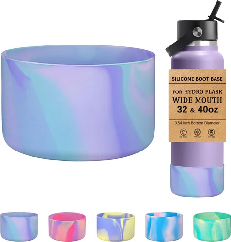 Vista 25 de HEYSKAY - Base de silicona para botella de agua Hydro Flask de boca ancha de 32 a 40 onzas