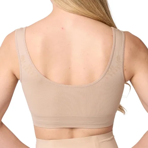 Vista 45 de Coobie Brasier sin costuras de cobertura completa para mujer con acolchado extraíble para mayor comodidad