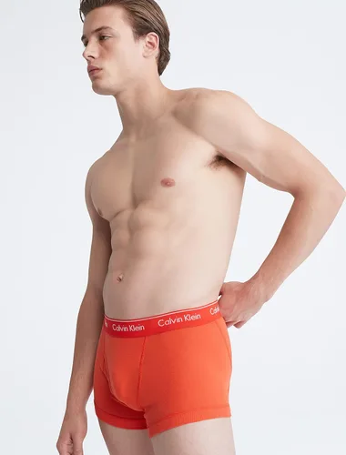 Vista 4 de Calvin Klein - Maletero de algodón clásico para hombre, paquete de 3