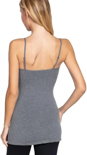 Vista 9 de ShezPretty - Camiseta sin mangas básica para mujer con tirantes tipo espagueti ajustables, 4