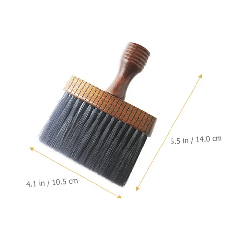 Vista 4 de FOMIYES Cepillo limpiador facial Cepillo limpiador de pelo para hombres Peine de pelo para burlas Peine de peluquería Peluquería Plumero Peluquería