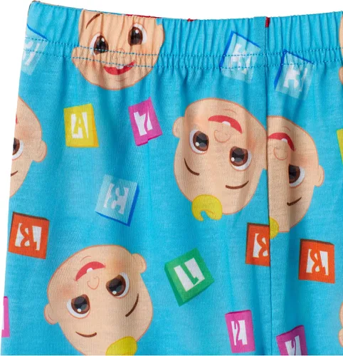 Vista 6 de CoComelon Boys Pajamas for Toddler Kids 4 Piece Sleepwear Sets for Toddler Boys Pajama Bottoms and Sleep Shirts