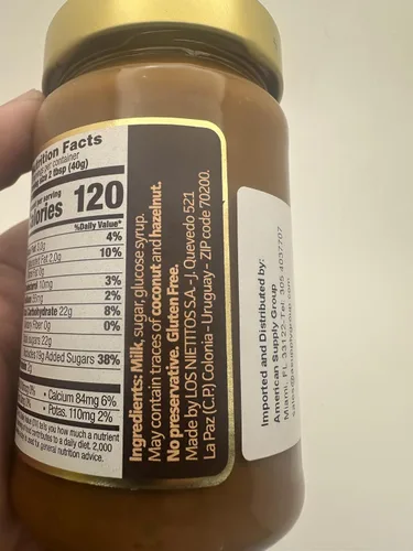 Vista 2 de Los Nietitos Dulce de Leche - Crema de caramelo, 14.1 oz - Paquete de 2