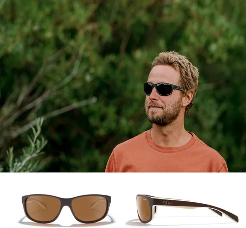 Vista 2 de Zeal Optics Sable Plant-Based Polarized Sunglasses for Men & Women