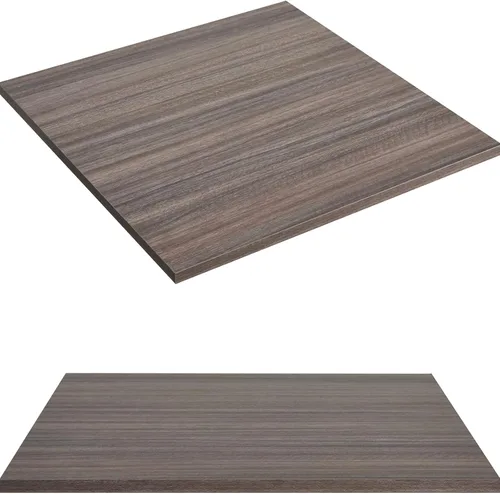 Vista 13 de Kaboon Mesa universal de 24 x 24 pulgadas, paquete de 2, solo encimera reversible de melamina, uso doméstico o comercial en interiores, 1 pulgada