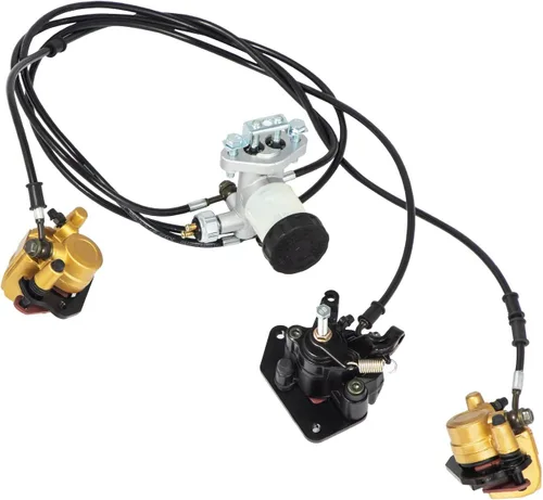 Vista 9 de Kit de cilindro maestro de freno para Go Kart VEVOR Kit de freno hidráulico para Go Kart Kit de freno universal para Go Karts Kandi Completo Incluye