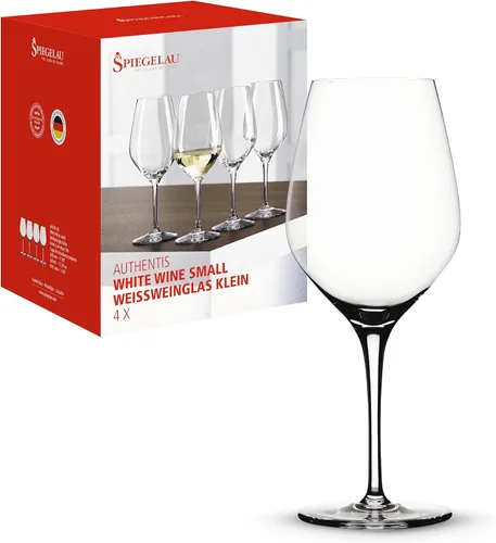 Vista 8 de Spiegelau Clear Authentis Copas de vino burdeos, paquete de 4