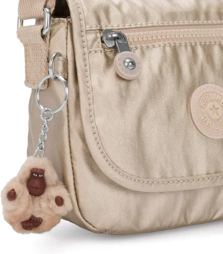 Vista 5 de Kipling Sabian - Bolso bandolera (tamaño pequeño), color metálico