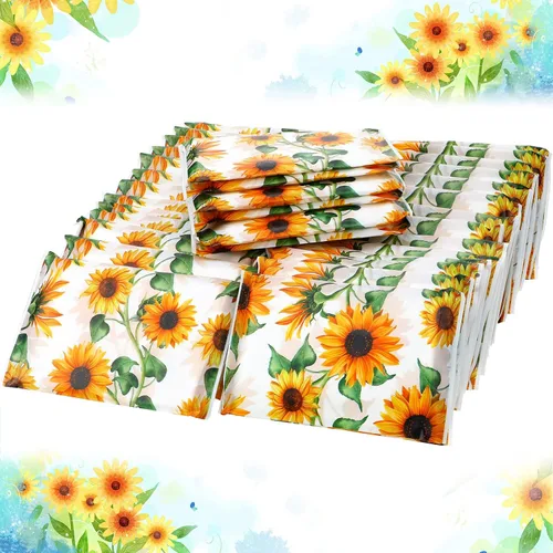 Vista 11 de Geyee 50 paquetes de pañuelos faciales para viajes, paquetes de bolsillo desechables para invitados a bodas, viajes, escuela, bolsos, suministros