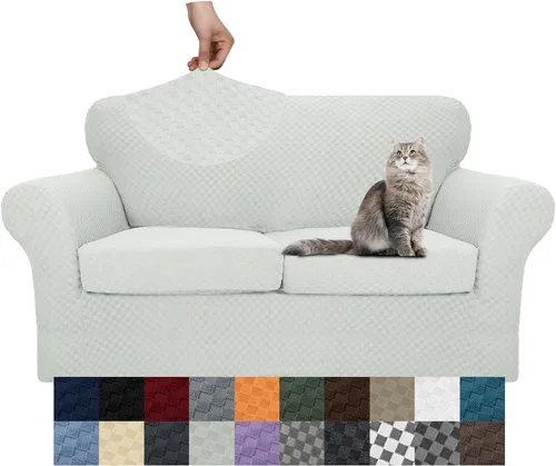 Vista 138 de YEMYHOM - Fundas elásticas para cojín individual, protector de sofá, silla, asiento, funda deslizante, funda suave de sofá, reemplazo, grande, a