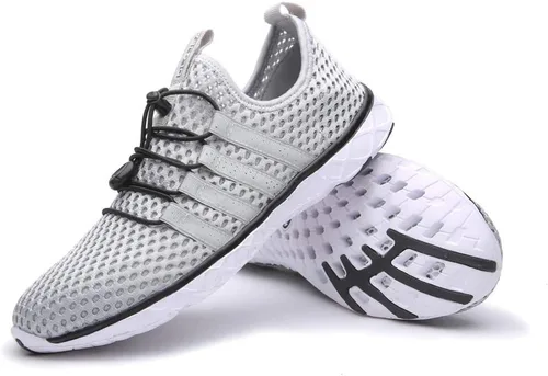 Vista 5 de DLGJPA - Zapatos acuáticos ligeros y de secado rápido para hombres, para deportes acuáticos y caminatas atléticas