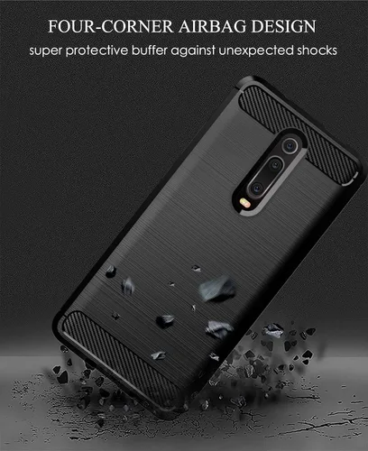 Vista 4 de Asuwish Funda de teléfono para Xiaomi Mi 9T/Mi9T Pro/Redmi K20/RedmiK20 Pro con protector de pantalla de vidrio templado y accesorios de celda