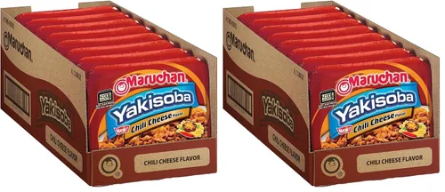 Vista 21 de Maruchan Yakisoba - Sabor a queso cheddar, 3.96 onzas, paquete de 8, (4178990766)