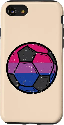 Vista 8 de iPhone 12 mini Bisexual Soccer Football Bi Pride Flag Lgbtq Men Boys Kids Case