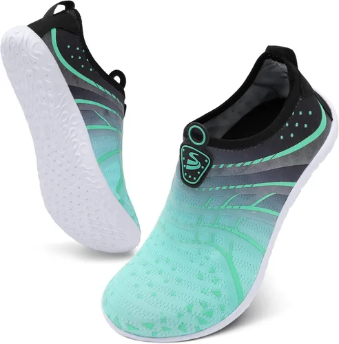 Vista 7 de Spesoul Zapatos acuáticos transpirables de secado rápido para mujer y hombre, calcetines acuáticos suaves para senderismo, natación, playa, surf