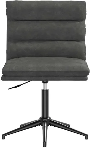 Vista 4 de Adjustable Black Faux Leather Dining Chairs, Modern Kitchen Seating with Height Adjustability, Stain-Resistant, Lightweight Yet Strong Set for
