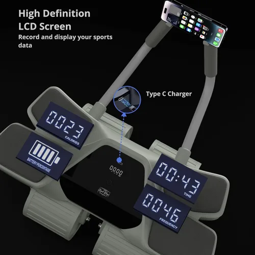 Vista 7 de 2026 New 4-Wheel Abdominal Roller with Elbow Support : Latest Upgraded High-Performance Exercise Machine With Automatic Rebound, Multi- layered