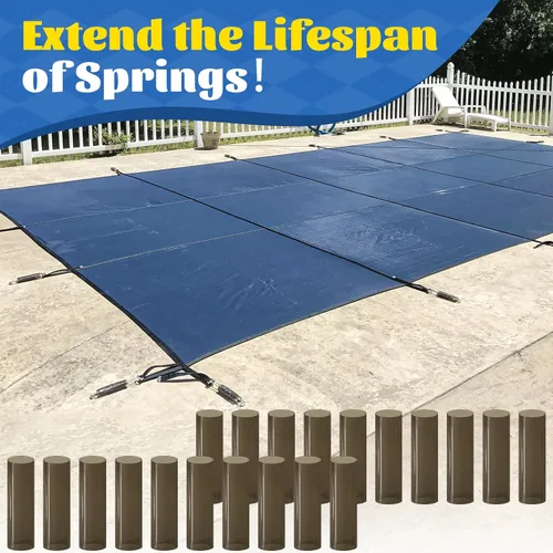 Vista 8 de 10 fundas protectoras de vinilo para piscina en el suelo, 10