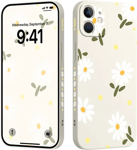 Vista 9 de LEECG Funda para iPhone 12 Pro Max, diseño creativo con estampado floral de mariposa de astronauta, funda de teléfono antiarañazos, forro