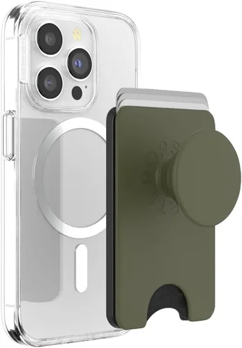 Vista 32 de Cartera para teléfono PopSockets con patada expandible, tarjetero para teléfono - Negro