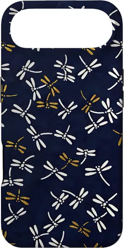 Vista 27 de Dragonflies Pattern Japanese Tombo Akitsu Case for iPhone 17