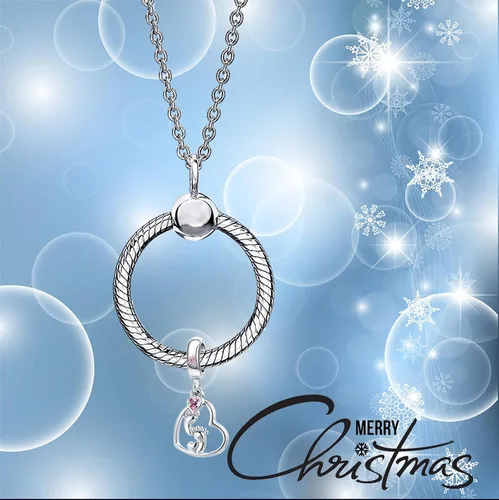Vista 5 de Abalorio de cristal para pulsera Pandora