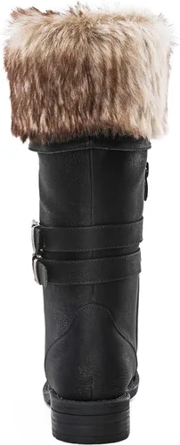 Vista 5 de Globalwin. - Botas de combate hasta la rodilla para mujer.