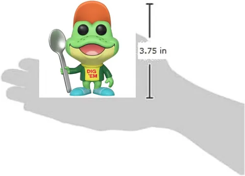 Vista 2 de Funko Pop Ad Icons - Figura coleccionable de Dig Em' Frog, multicolor