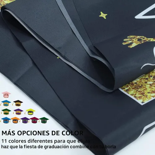 Vista 4 de Decoraciones de graduación 2026, cartel de porche negro dorado para clase de 2026, suministros de fiesta de graduados