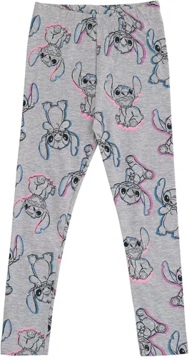 Vista 4 de Disney Lilo & Stitch - Conjunto de camiseta y leggings para niñas pequeñas y grandes