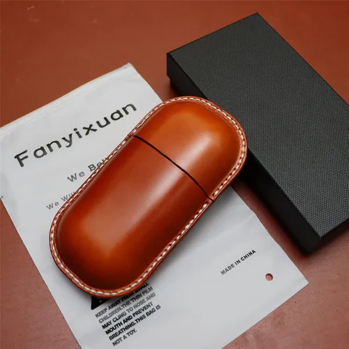 Vista 17 de Funda de cuero para gafas de sol vintage para hombres y mujeres miope, gafas de sol, viaje, caja de almacenamiento antiaplastamiento