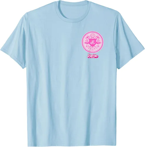 Vista 38 de Barbie The Movie - Camiseta con insignia de Ken Flamingo, Negro