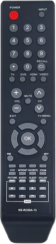 Vista 2 de NS-RC05A-13 - Mando a distancia para Insignia DVD Combo TV sub NS-RC04A-12/RC-261