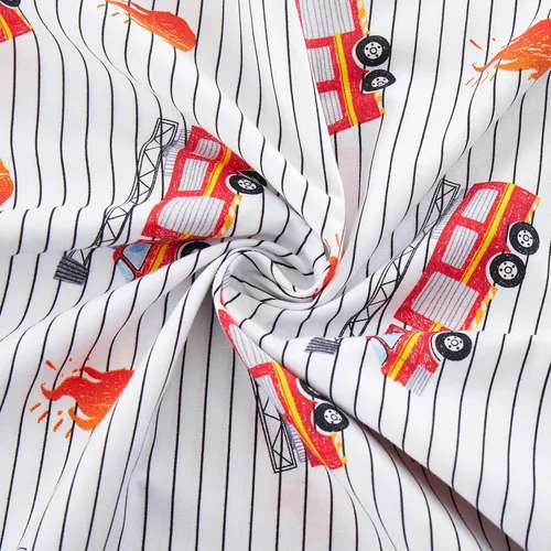 Vista 2 de Colección de sábanas para niños 1500 Supreme - Divertido, colorido y cómodo juego de sábanas para niños y niñas, sábanas para camas Twin XL, camión