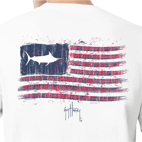 Vista 119 de Guy Harvey Camiseta de manga corta Threadcycled para hombre