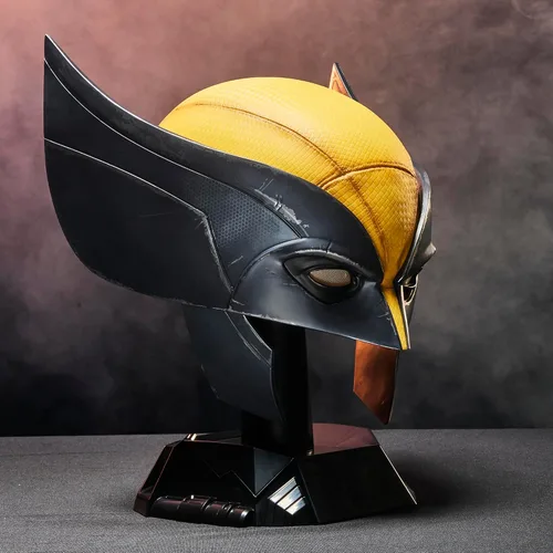 Vista 11 de Máscara de juego premium de Marvel Legends Series Wolverine, colección de accesorios de película para adultos
