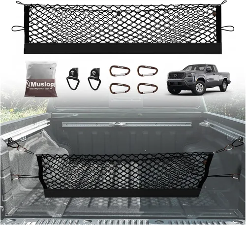 Vista 31 de Muslogy Red de carga para maletero estilo sobre compatible con accesorios Jeep Grand Cherokee L 2021-2024 2025, organizador de maletero de ajuste