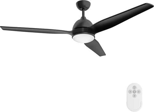 Vista 10 de Inlight Ventilador de techo Hugger de 52 pulgadas para interiores