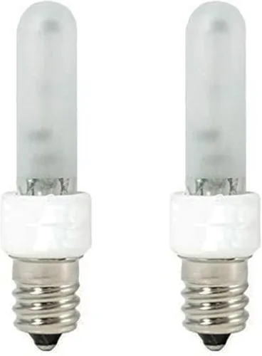 Vista 7 de Ciata Lighting - Bombilla regulable T3 Xenón E12 Krypton 40 W esmerilado, paquete de 10