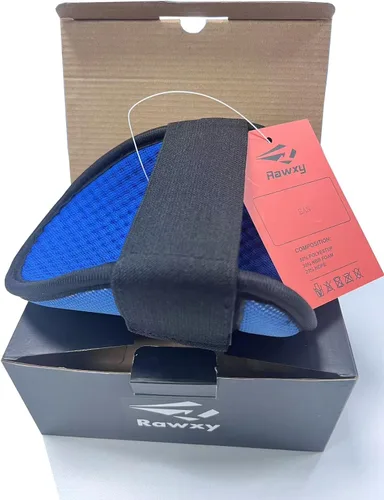 Vista 4 de Rawxy Protector de codo de bateadores de béisbol sóftbol azul